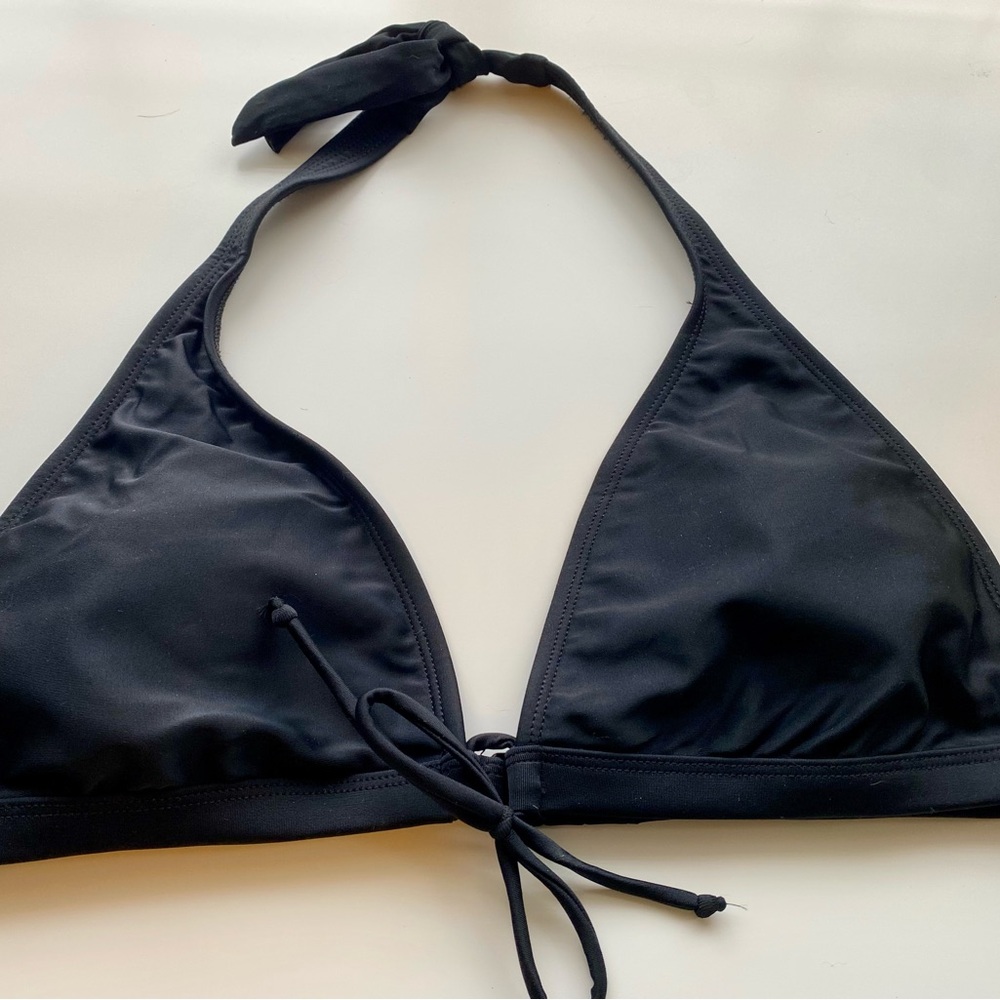 BODY GLOVE Black Triangle Bikini Top.  XL